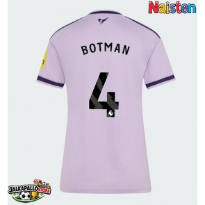 Newcastle United Sven Botman #4 Kolmaspaita Naisten 2026-27 Lyhythihainen